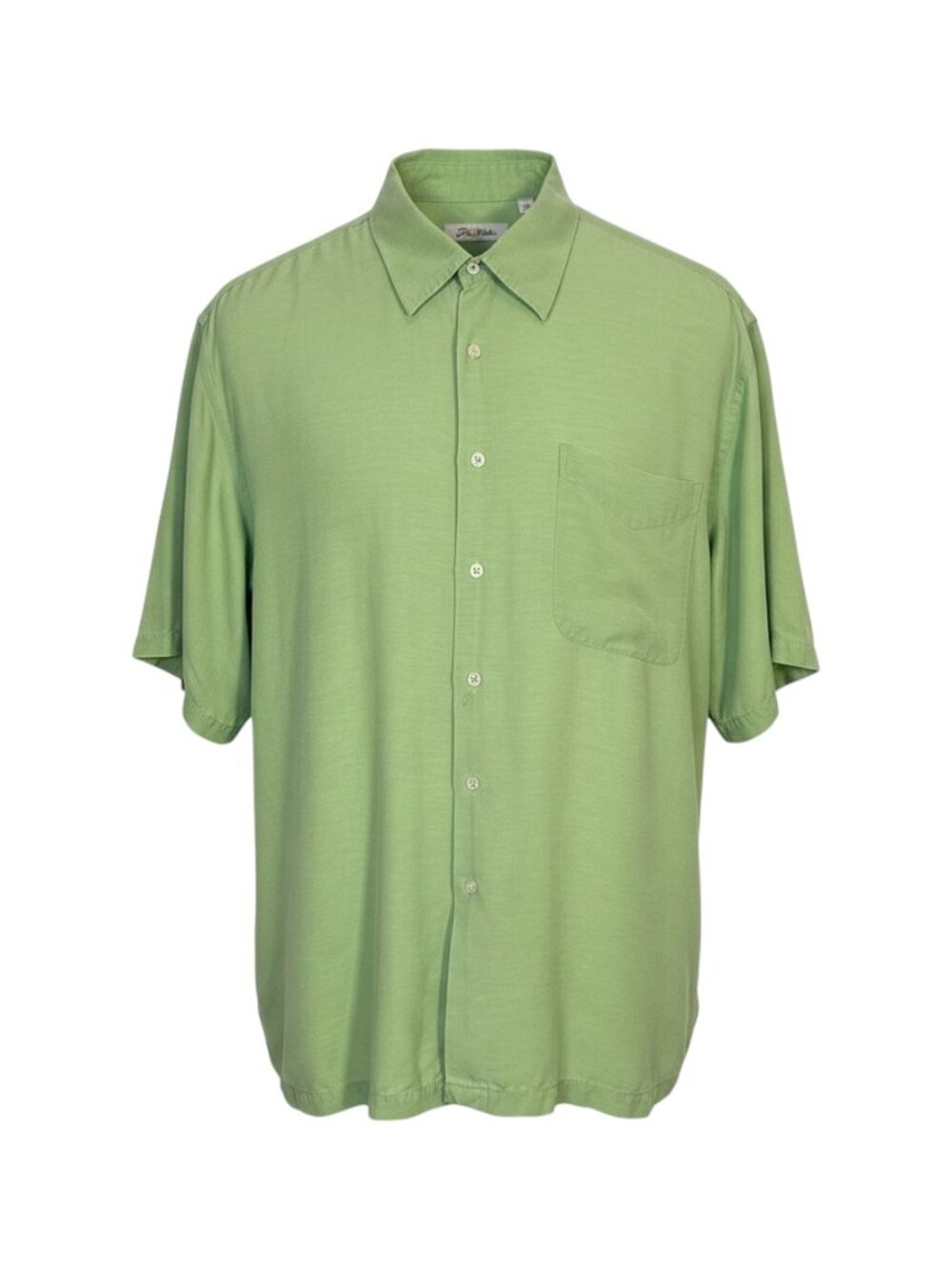 Peter Millar XL Green Silk Blend Shirt